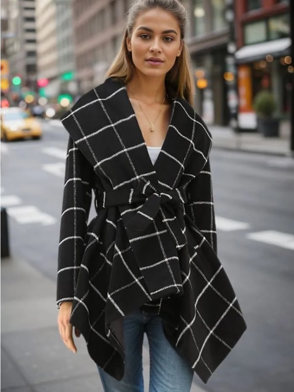Revamped Tie-Waist Wrap Coat